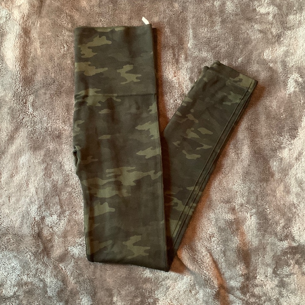 Spanx camo leggings